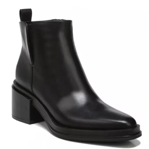 Franco Sarto Black Ankle Boot - Picture 2 of 6